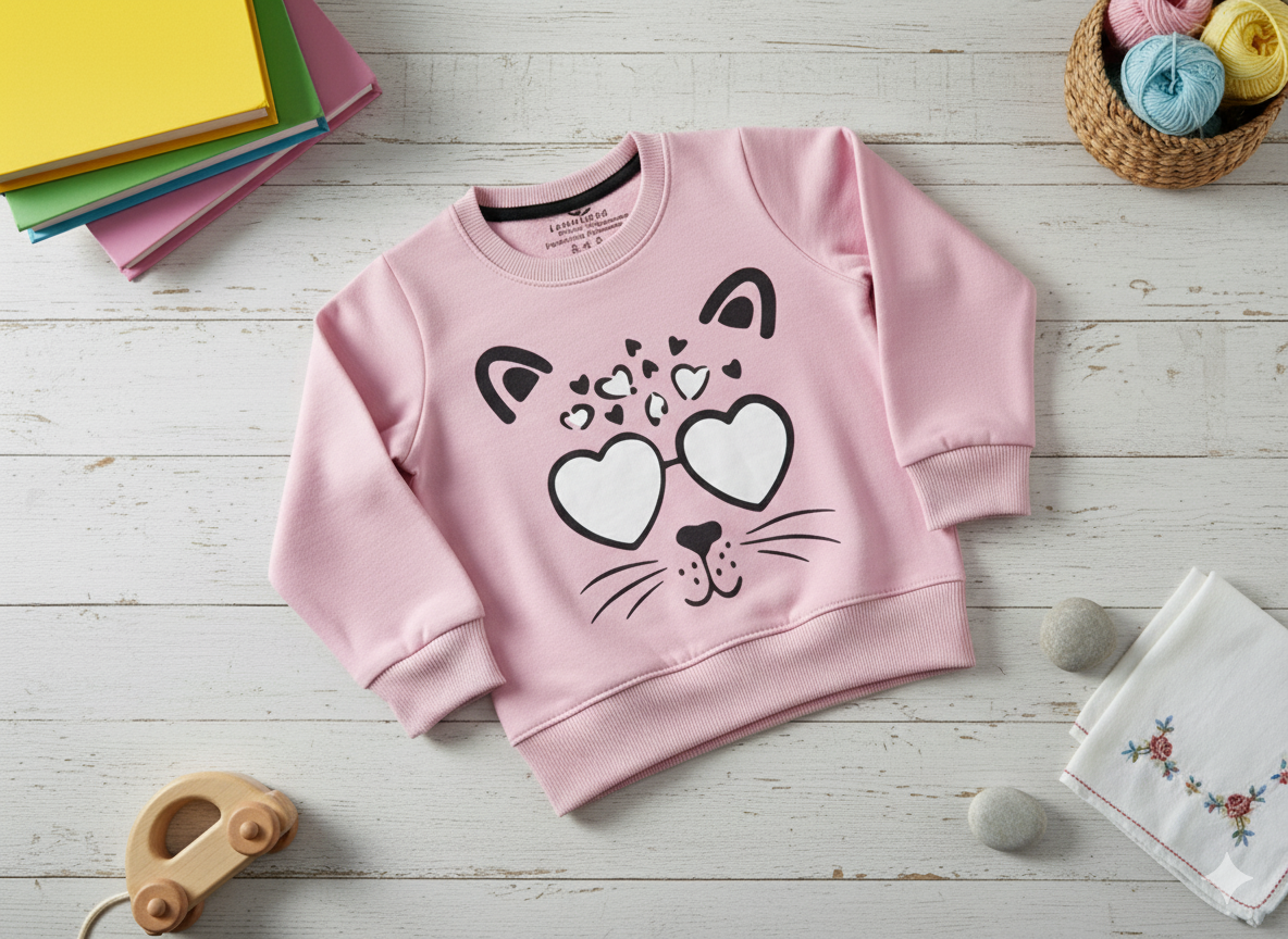 Graphic Sweatshirt _ Pink