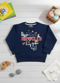 Graphic Sweatshirt _ Navy